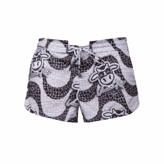 Short Feminino Praia Calçada Copacabana Cós Liso 