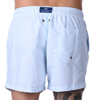 Short Masculino Praia Azul Bebê Listrado Saint Barth