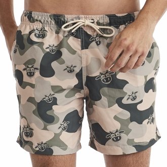 Short Masculino Praia Verde Camuflado 