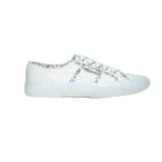 Superga Unissex 2750 Cotu Classic White Flowers