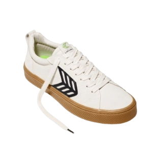 Tênis Cariuma Catiba Pro Low - Off White Gum Black