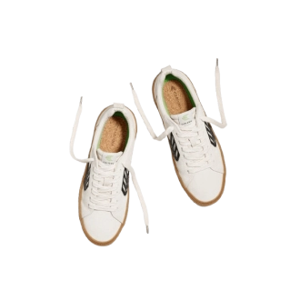 Tênis Cariuma Catiba Pro Low - Off White Gum Black