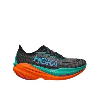 Tênis Hoka Mach X Masculino - Preto Com Laranja