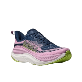 Tênis Hoka Skyflow Feminino - Rosa com Azul